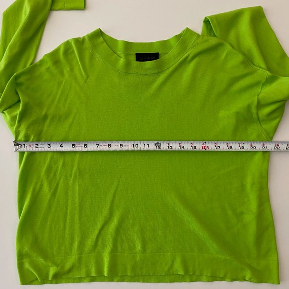 ça va de soi !! Boxy pistachio-coloured cotton sweater, nearly new !! SM - Picture 8 of 12
